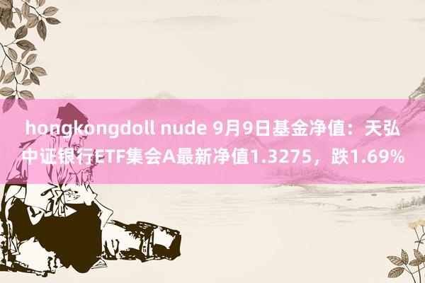 hongkongdoll nude 9月9日基金净值：天弘中证银行ETF集会A最新净值1.3275，跌1.69%