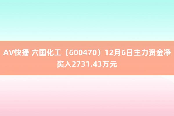 AV快播 六国化工（600470）12月6日主力资金净买入2731.43万元